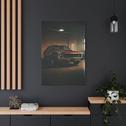AMC Javelin Classic Americana Garage Wall Art & Canvas Prints