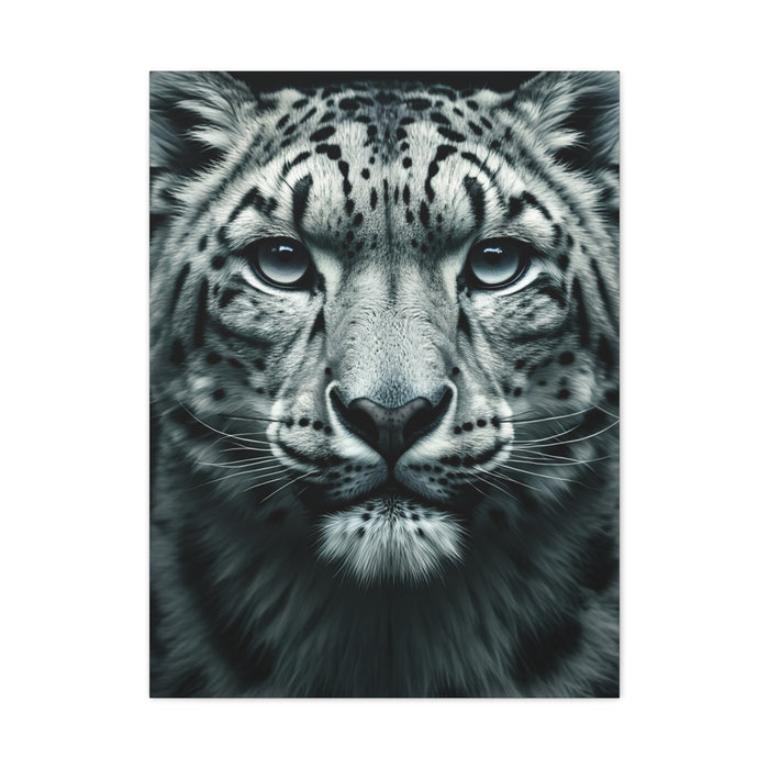 Snow Leopard Intense Gaze Wall Art & Canvas Prints