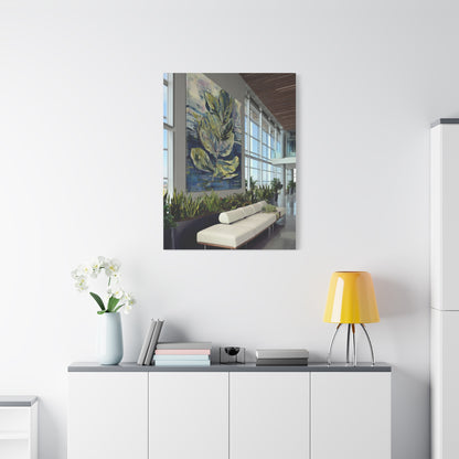 Botanical Biophilic Corporate Reception Wall Art & Canvas Print