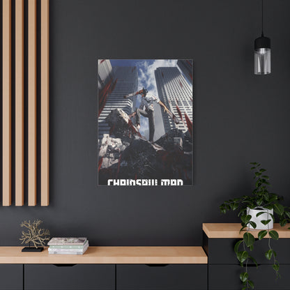 Chainsaw Man Poster Wall Art & Canvas Print