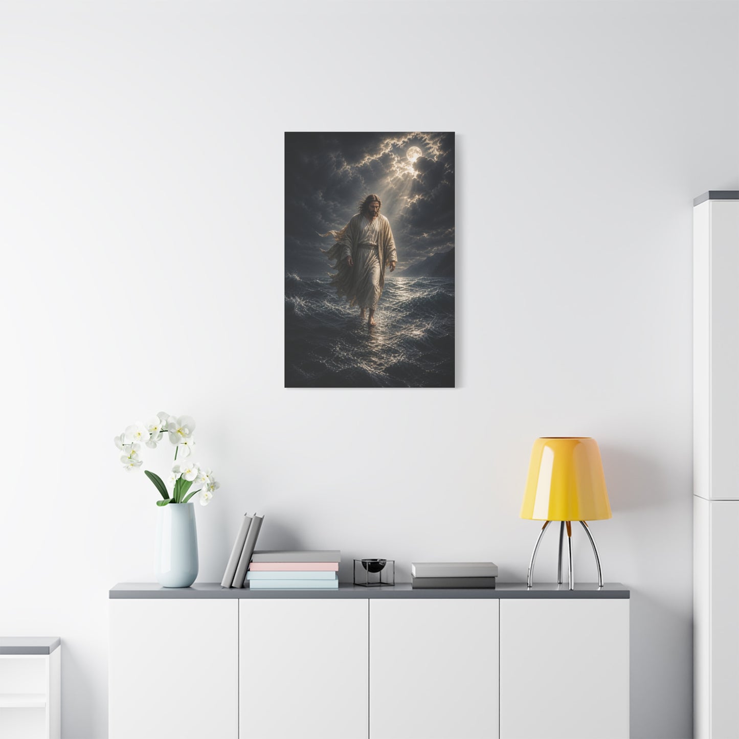 Jesus Walking on Water Wall Art & Canvas Print
