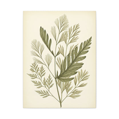 Wild Leaf Collection Illustration Wall Art & Canvas Prints