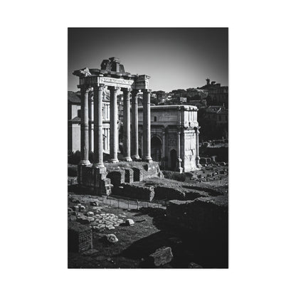 Roman Forum Ruins Architectural Heritage Wall Art & Canvas Prints