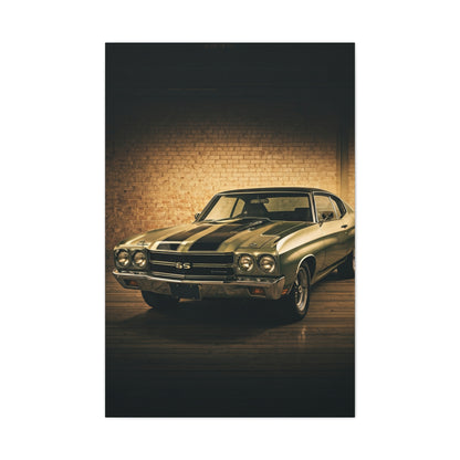 Chevrolet Chevelle SS Classic Americana Wall Art & Canvas Prints