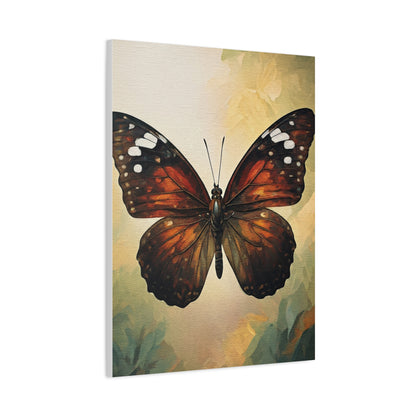 Vintage Nature Butterfly Illustration Wall Art & Canvas Prints