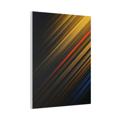Golden Diagonal Light Abstract Wall Art & Canvas Prints