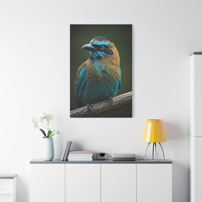 Turquoise-Browed Motmot Wall Art & Canvas Prints