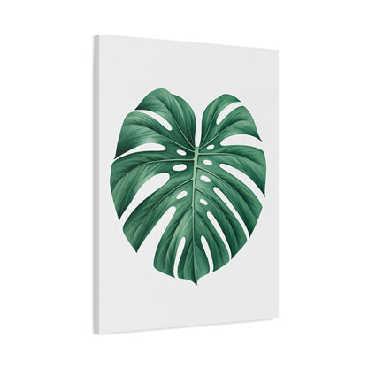 Monstera Leaf Modern Botanical Wall Art & Canvas Prints