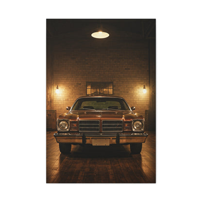 Dodge Aspen R/T Barn Garage Atmosphere Wall Art & Canvas Prints