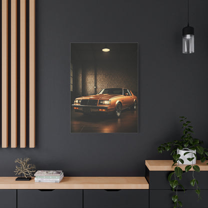Classic Buick Regal Coupe in Heritage Garage Wall Art & Canvas