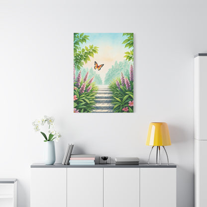 Garden Path Butterfly Dreamscape Wall Art & Canvas Prints