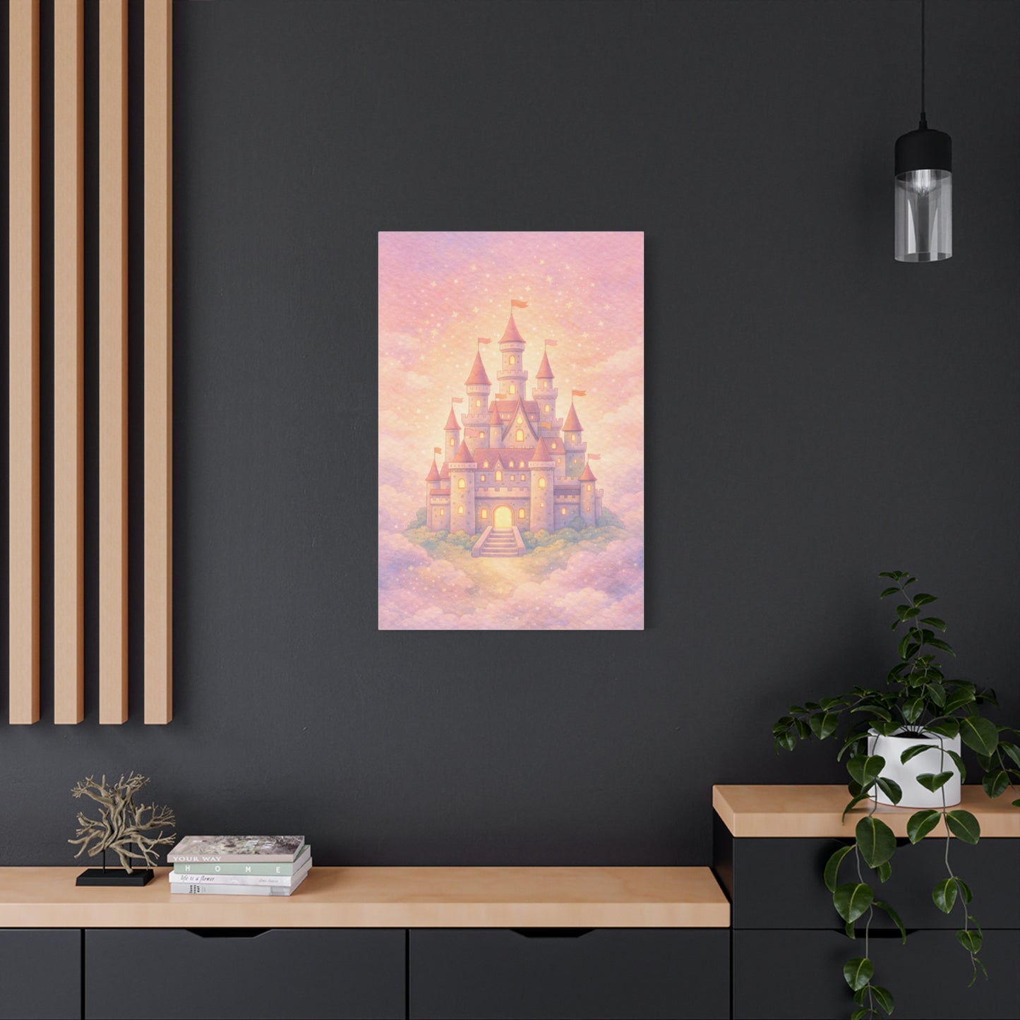 Fairytale Castle Dreamscape Wall Art & Canvas Print