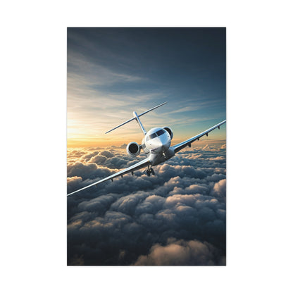 Above the Clouds Aviation Escape Wall Art & Canvas Prints