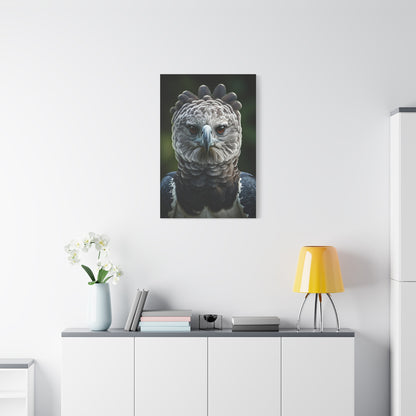 Regal Harpy Eagle Portrait Wall Art & Canvas Prints
