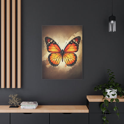 Classic Monarch Butterfly Portrait Wall Art & Canvas Prints