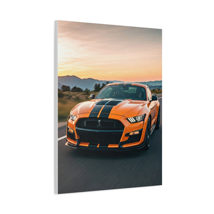 Ford Mustang Shelby GT500 Mountain Pass Assault Wall Art & Canvas Prints