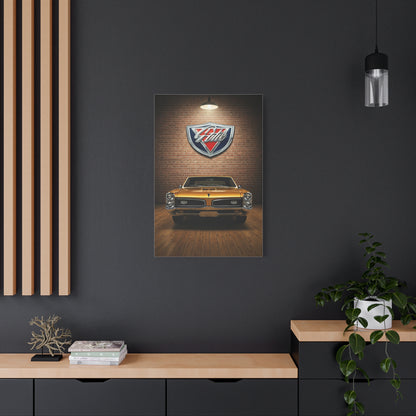 Pontiac GTO Heritage Showroom Wall Art & Canvas Prints