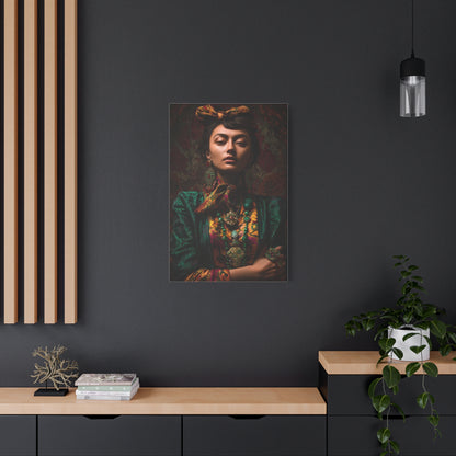 Cultural Jewel Tone Portrait Wall Art & Canvas Print