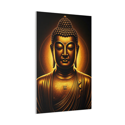 Radiant Halo Enlightenment Buddha Wall Art & Canvas Prints
