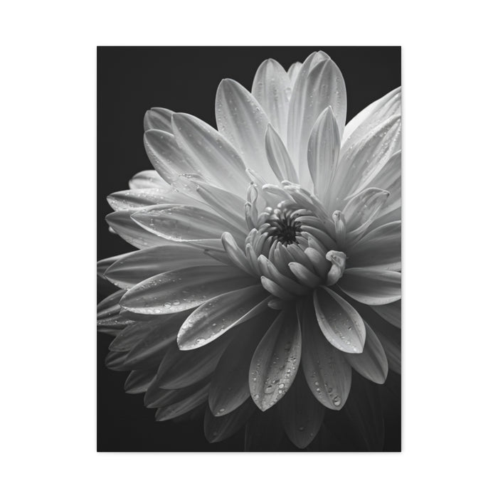 Chrysanthemum in Timeless Shadow Wall Art & Canvas Prints
