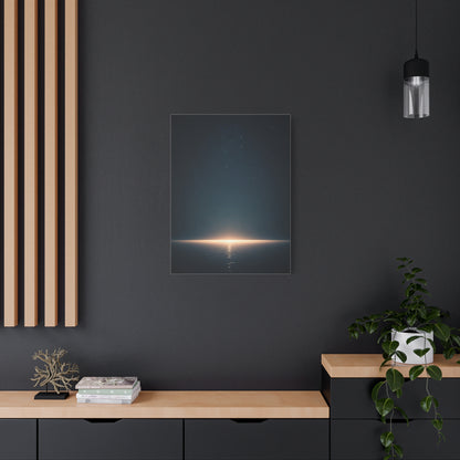 Starry Night Sea Horizon Wall Art & Canvas Prints