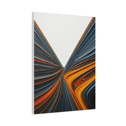 Converging Pathways Abstract Wall Art & Canvas Prints