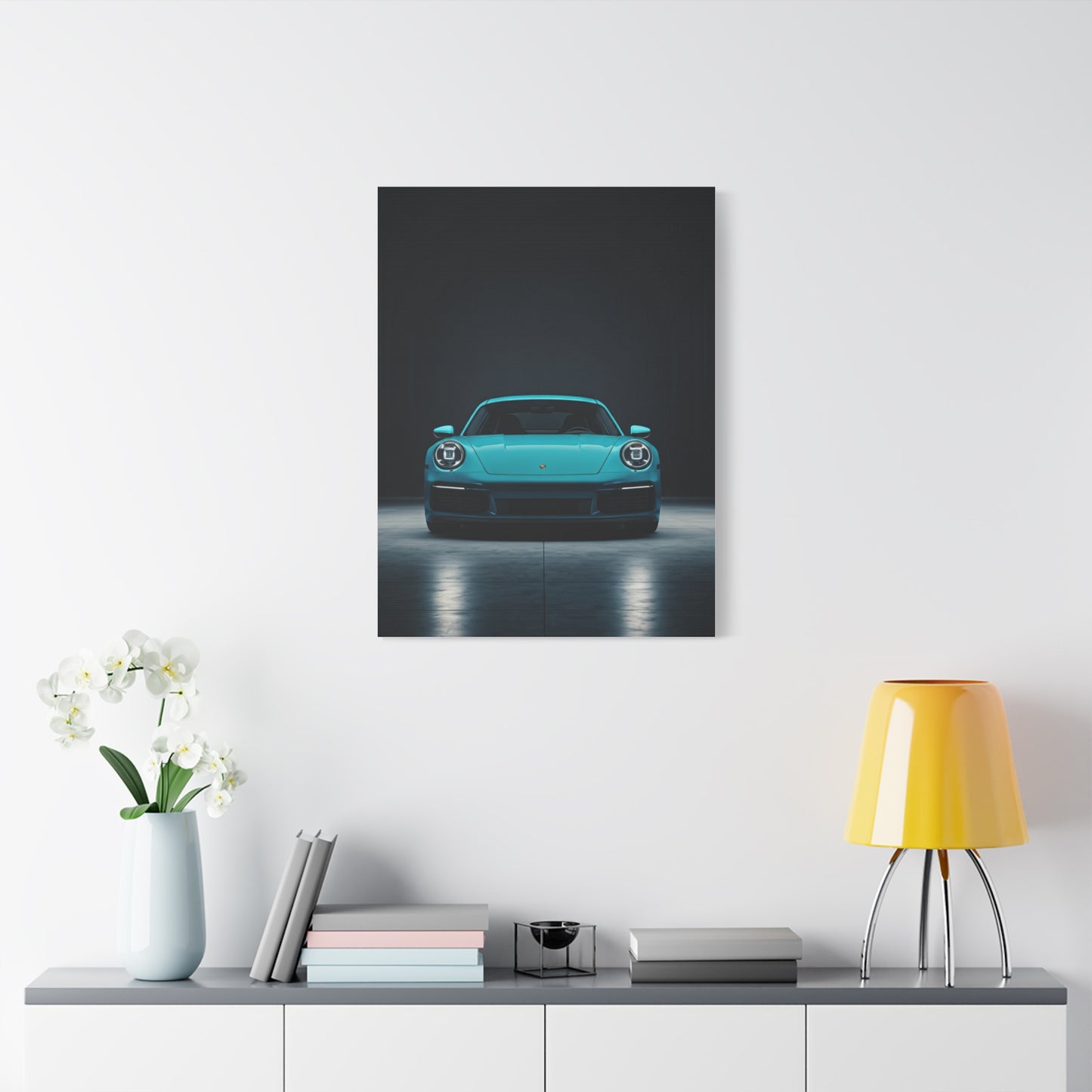 Dream Garage Porsche 911 Symmetry Wall Art & Canvas Prints