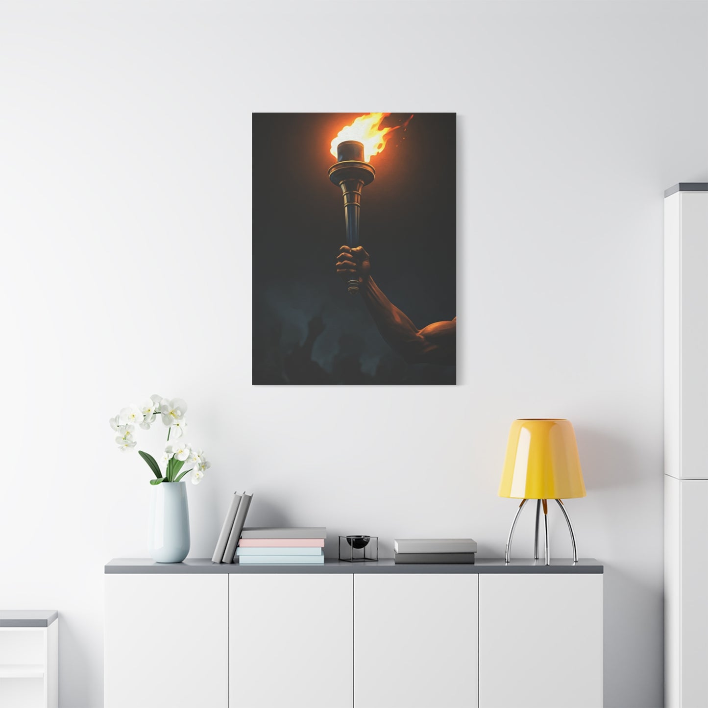 Torch of Defiance Wall Art & Canvas Prints