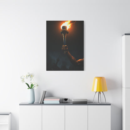 Torch of Defiance Wall Art & Canvas Prints