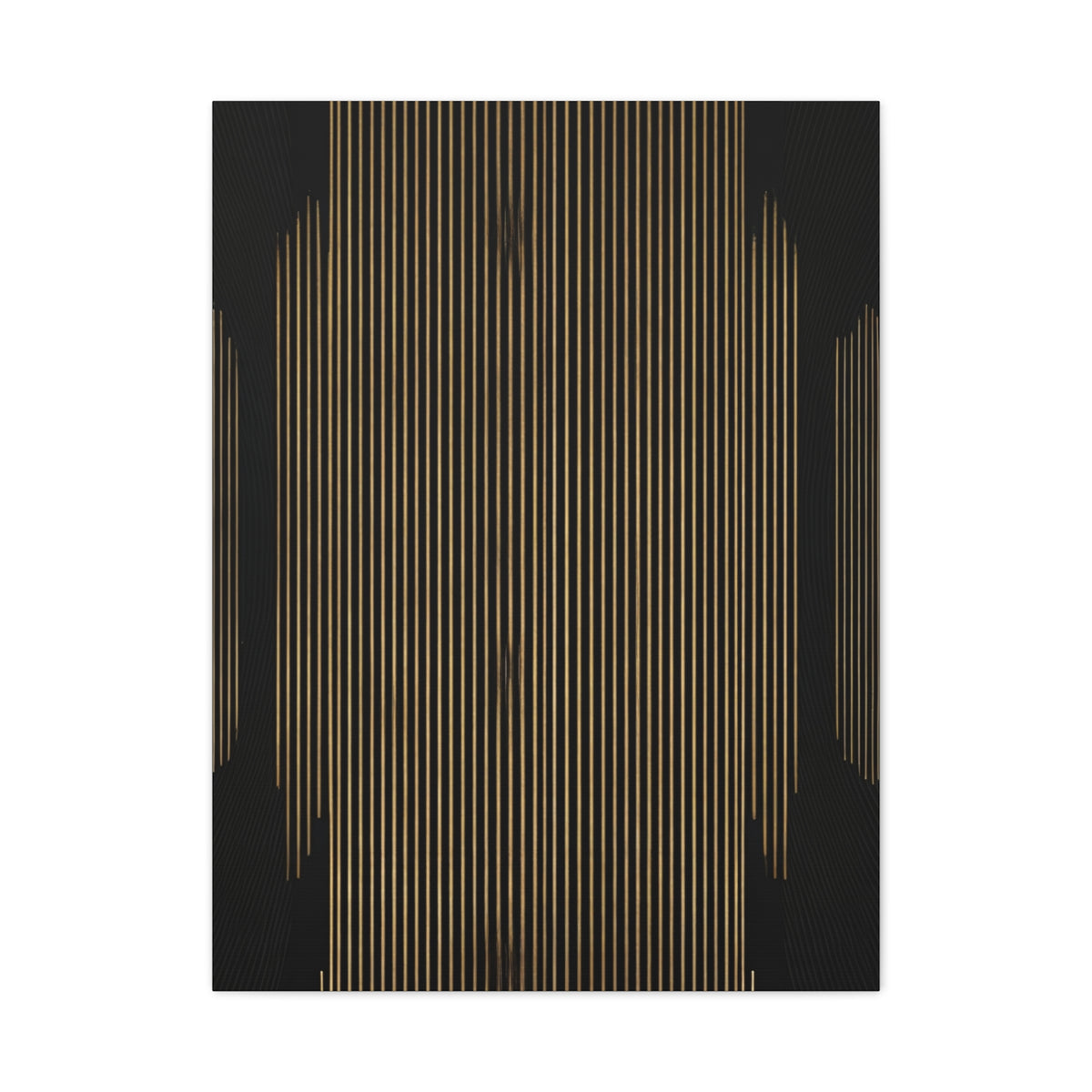 Midnight Gold Column Abstract Wall Art & Canvas Prints