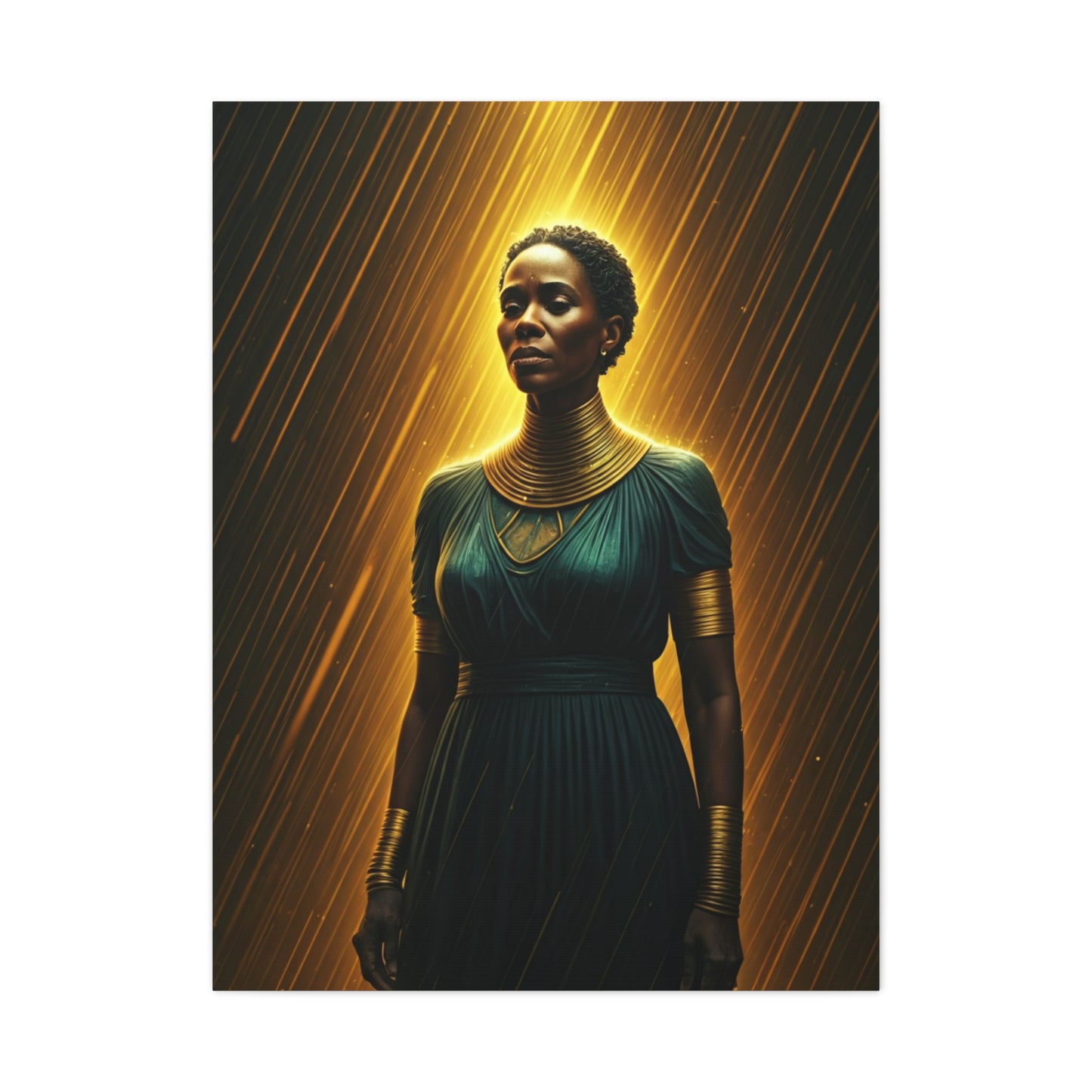 Golden Sovereign Presence Wall Art & Canvas Prints