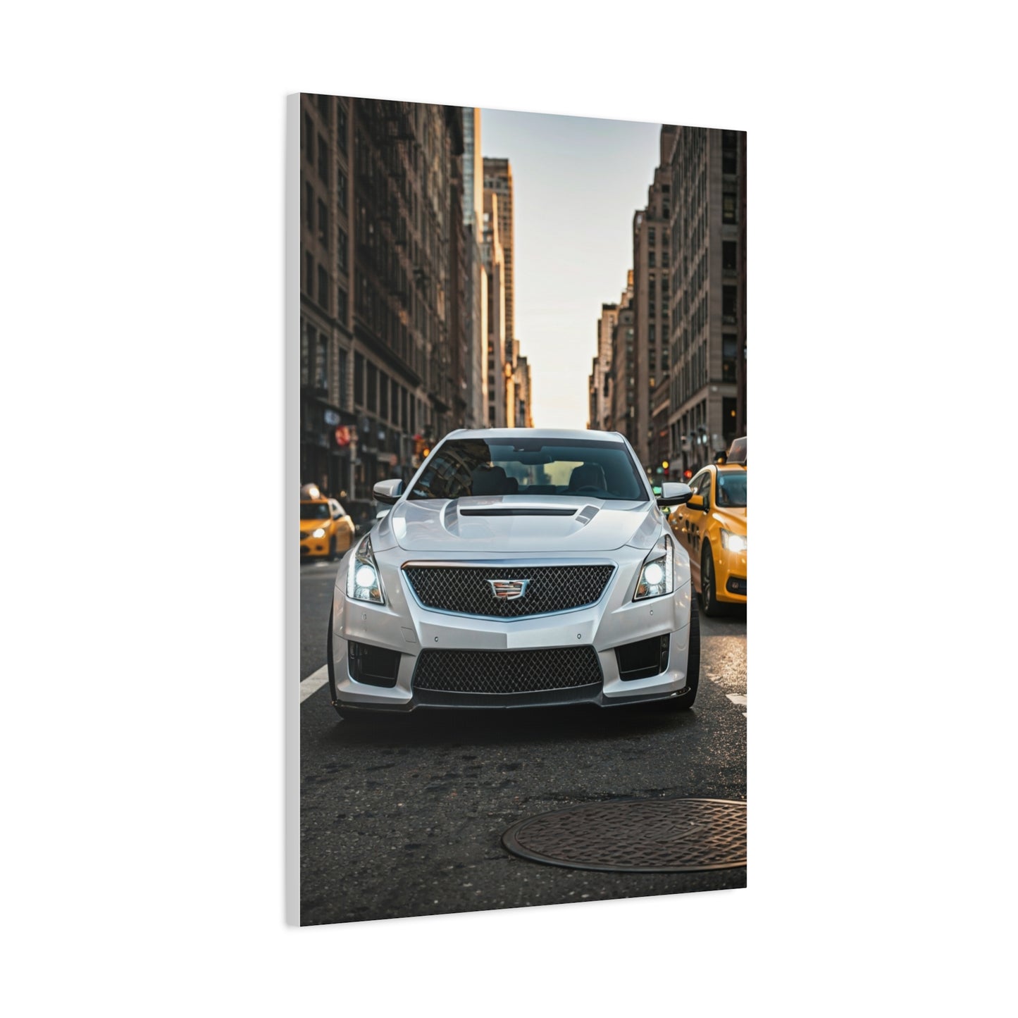 Cadillac CTS-V City Dominance Wall Art & Canvas Prints