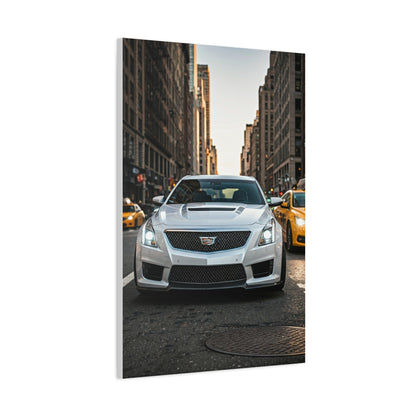 Cadillac CTS-V City Dominance Wall Art & Canvas Prints