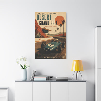 Desert Grand Prix Motorsport Sports Wall Art & Canvas Print