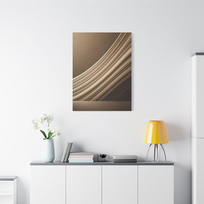 Layered Bronze Lines Abstract Wall Art & Canvas Prints