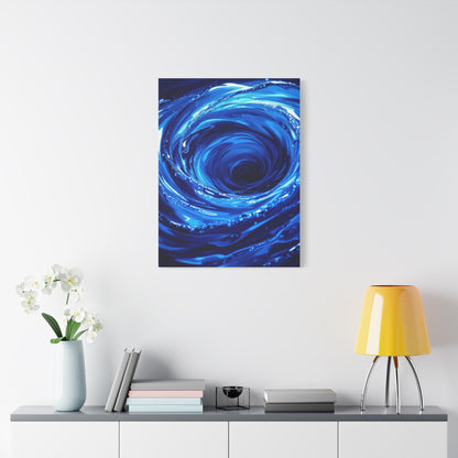 Blue Ocean Whirlpool Vortex Wall Art & Canvas Prints