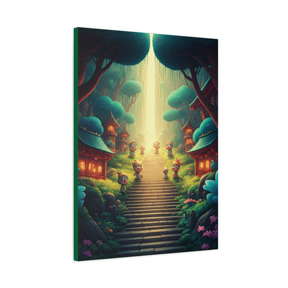 Enchanted Forest Stairway Wall Art & Canvas Prints