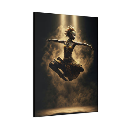 Spirit Dancer in Golden Mist Wall Art & Canvas Prints