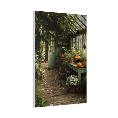 Farmhouse Greenhouse Harvest Interior Wall Art & Canvas Print