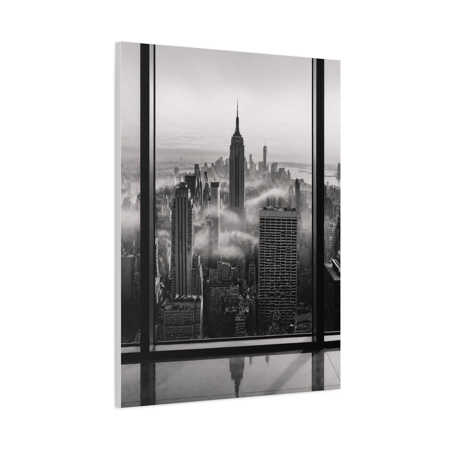 Empire State Window Perspective Wall Art & Canvas Print