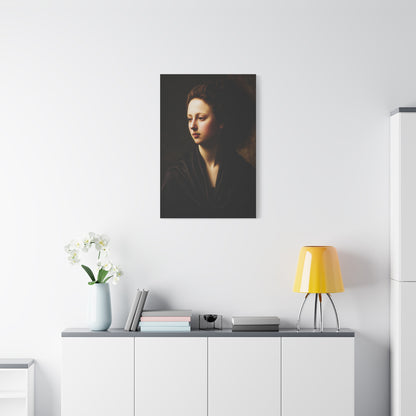 Renaissance Noblewoman Portrait Wall Art & Canvas Print