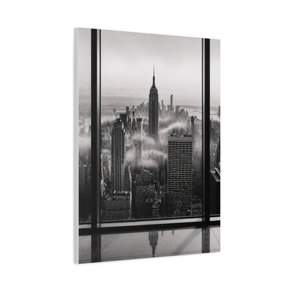Empire State Window Perspective Wall Art & Canvas Print