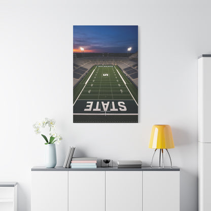 Stadium Under Lights Panorama Sports Wall Art & Canvas Print