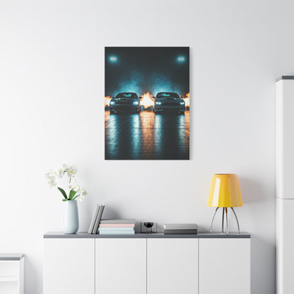 Fireline Standoff – Hellcat vs Supercharged Mach 1 Wall Art & Canvas Prints