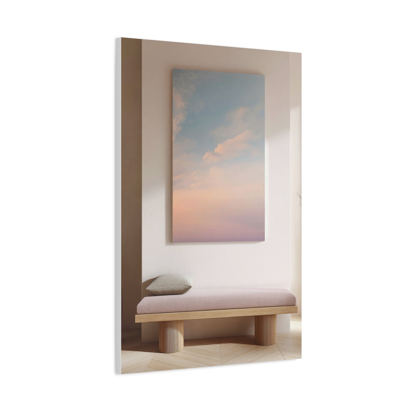 Soft Horizon Spa Waiting Room Wall Art & Canvas Print