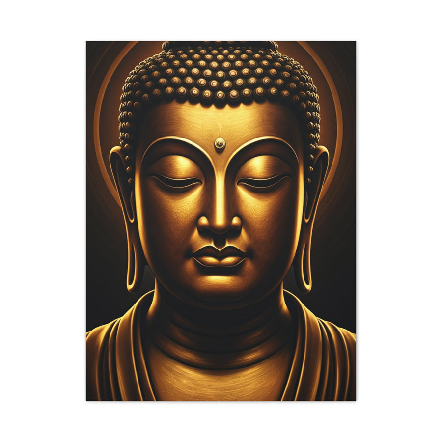 Soft Glow Enlightenment Buddha Wall Art & Canvas Prints