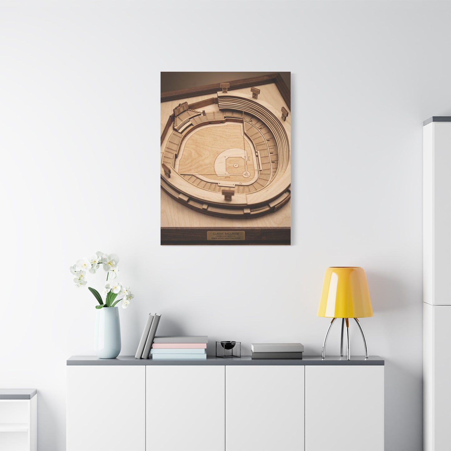 Classic Ballpark Replica Sports Wall Art & Canvas Print