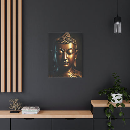 Midnight Glow Buddha Meditation Wall Art & Canvas Prints