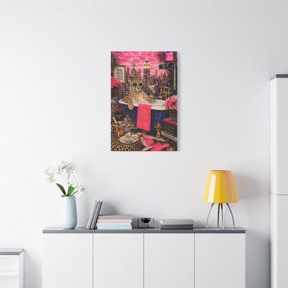 Pop Surreal NYC Luxury Scene Wall Art & Canvas Print