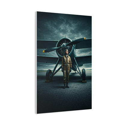 Pilot and Propeller Legacy Wall Art & Canvas Prints